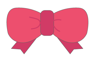 リボンのイラスト